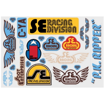 Picture of SE Racing Old School Sticker Set